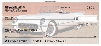 1953 Corvette Personal Checks