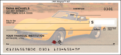 1969 Stingray 427 Personal Checks