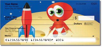 Adorable Alien Design Checks