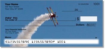 Aerobatic Air Show Personalized Checks