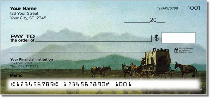 Albert Bierstadt Personal Checks