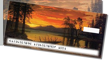 Albert Bierstadt Side Tear Design Checks