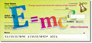 Albert Einstein Personalized Checks