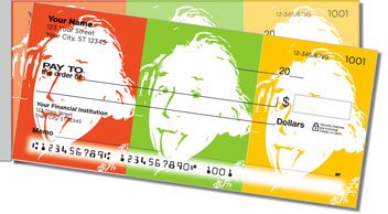 Albert Einstein Side Tear Design Checks