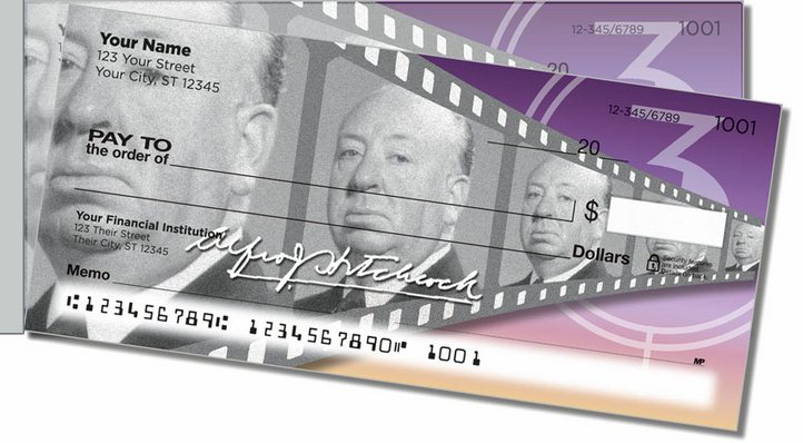 Alfred Hitchcock Side Tear Personal Checks