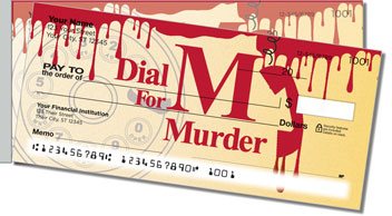 Alfred Hitchcock Side Tear Personalized Checks