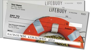 All Aboard Side Tear Personalized Checks