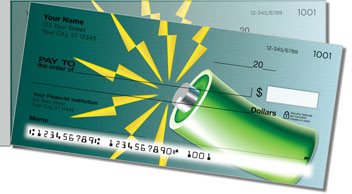 Alternative Energy Side Tear Personalized Checks