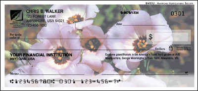 American Horticultural Society Personal Checks
