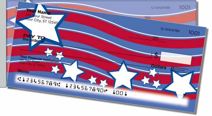 American Pride Side Tear Personal Checks
