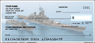 Anchors Aweigh Frigate and Battleship Personal Checks