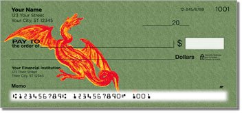 Ancient Dragon Design Checks