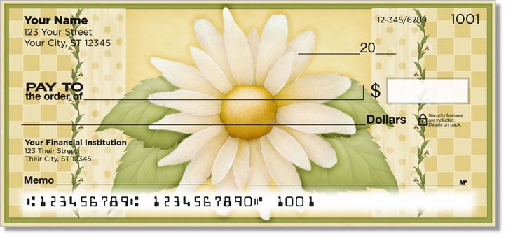 Anderson Daisy Personal Checks