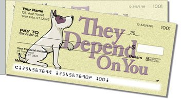 Animal Adoption Side Tear Design Checks