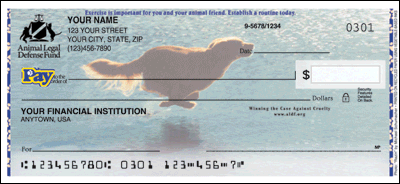 Animal Legal Defense Fund Personal Checks