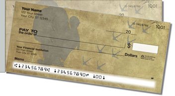 Animal Track Side Tear Design Checks