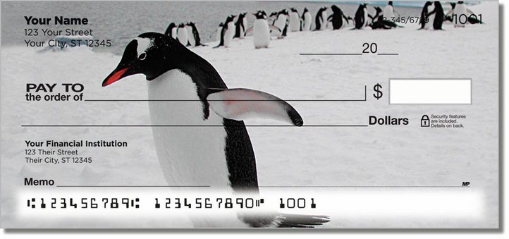 Animals of Antarctica Personal Checks