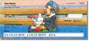 Antique Bank Design Checks