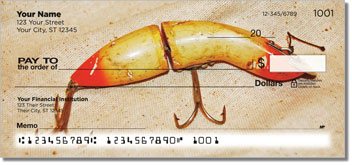 Antique Lure Personalized Checks