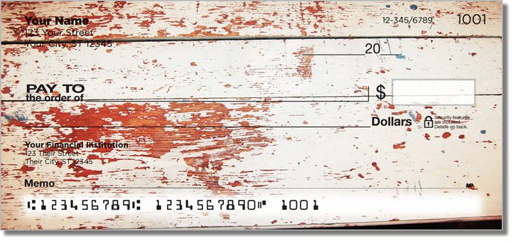 Antique Surface Personal Checks