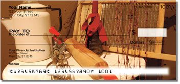 Antique Tool Personalized Checks