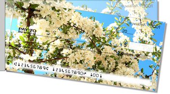Apple Blossom Side Tear Personalized Checks