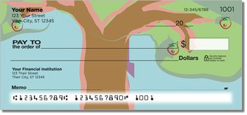 Apple Tree Art Design Checks