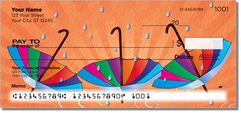 April Shower Personalized Checks