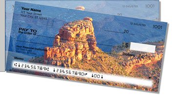 Arizona Canyon Side Tear Personalized Checks