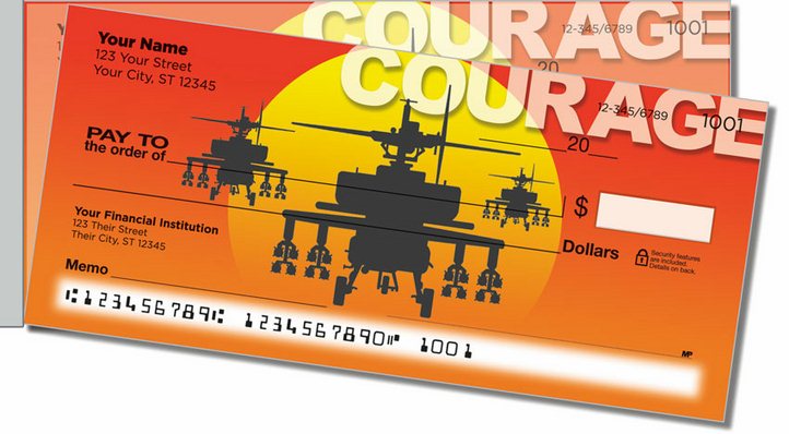 Army Side Tear Personal Checks