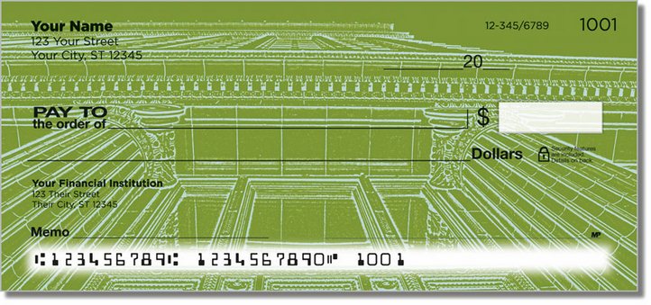 Artistic Architecture Personal Checks
