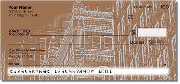 Artistic Architecture Personalized Checks