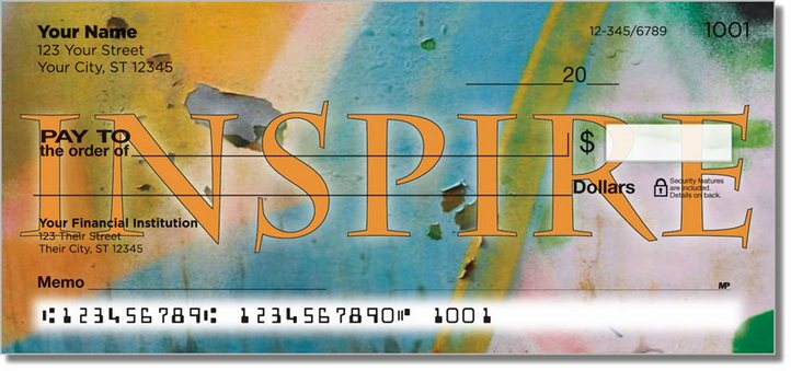 Artistic Inspiration Personal Checks