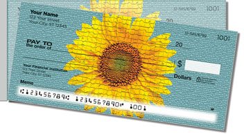 Artistic Sunflower Side Tear Checks