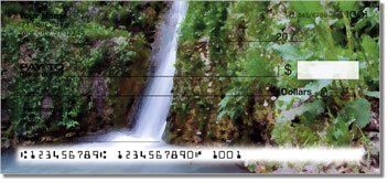 Artistic Waterfall Checks