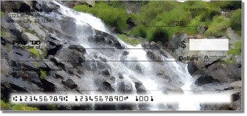 Artistic Waterfall Design Checks