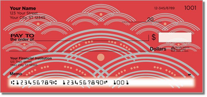 Artsy Arch Personal Checks