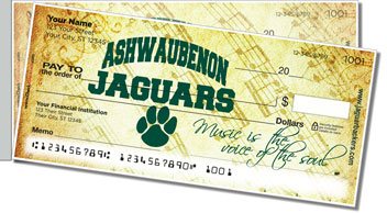 Ashwaubenon Music Side Tear Design Checks