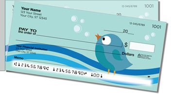 Baby Bluebird Side Tear Design Checks