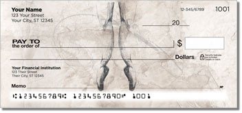 Ballerina Personalized Checks
