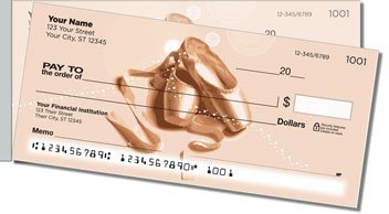Ballet Side Tear Personalized Checks