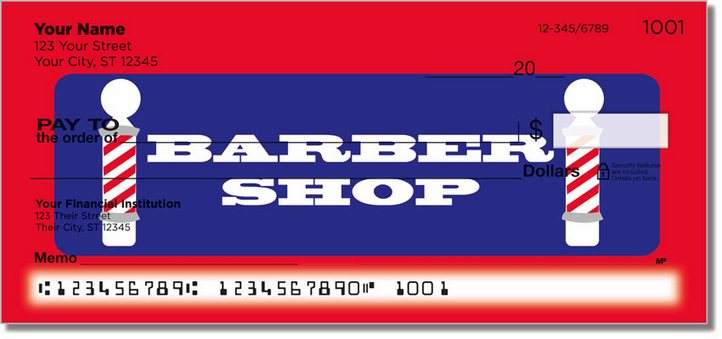 Barbershop Personal Checks