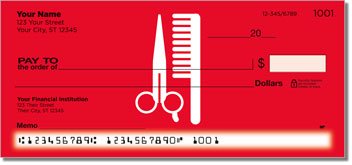 Barbershop Personalized Checks