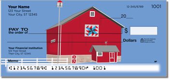 Barn Style Personalized Checks