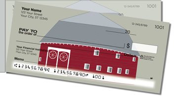 Barn Style Side Tear Personal Checks - Personal Checks TM