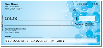Bath Bubbles Personalized Checks