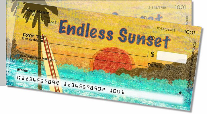 Beach Boys Side Tear Personal Checks