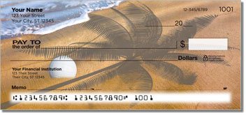 Beach Volleyball Personalized Checks