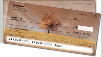 Beekman Trees Side Tear Design Checks
