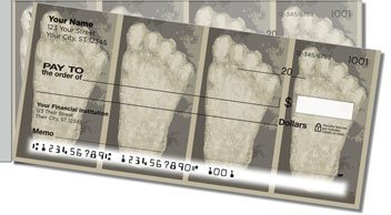 Bigfoot Side Tear Personalized Checks